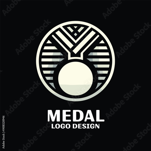Medal Vector Logo Design