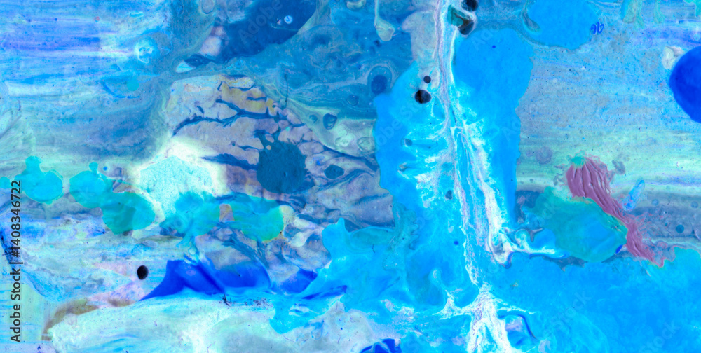 Naklejka premium Abstract Art Design Blending Texture, Light, and Water