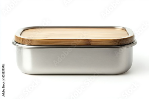 Wallpaper Mural A metal tiffin box isolated on white background Torontodigital.ca