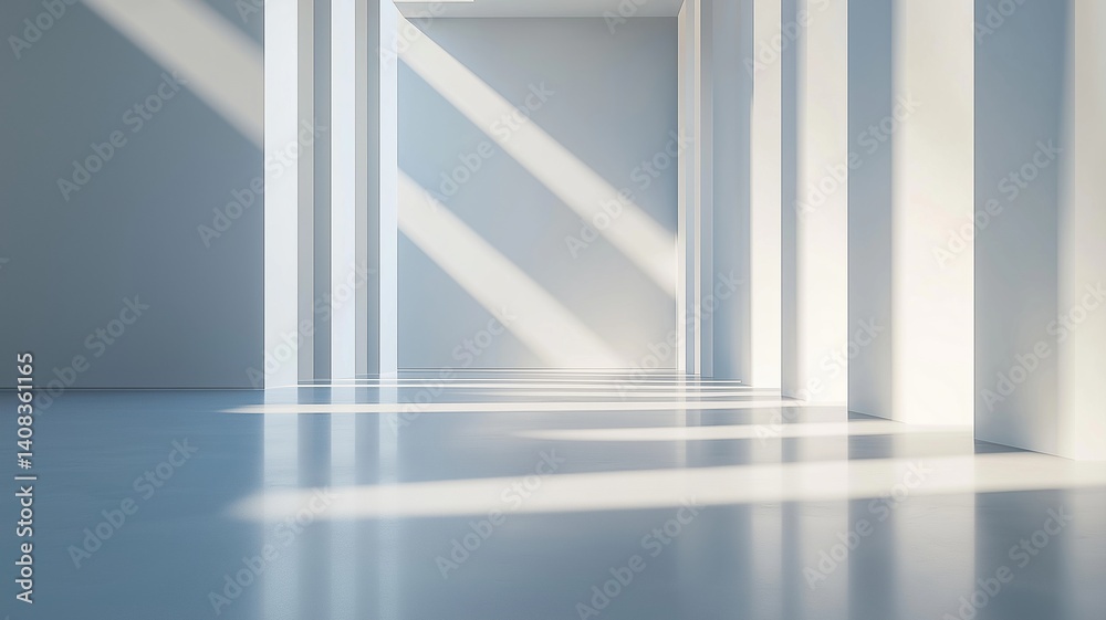 Light in a Modern Minimalist Space Light in a Modern Minimalist Space