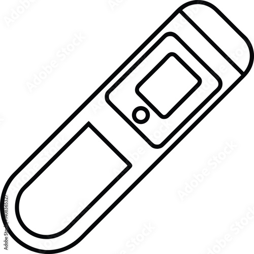  digital voice recorder line art