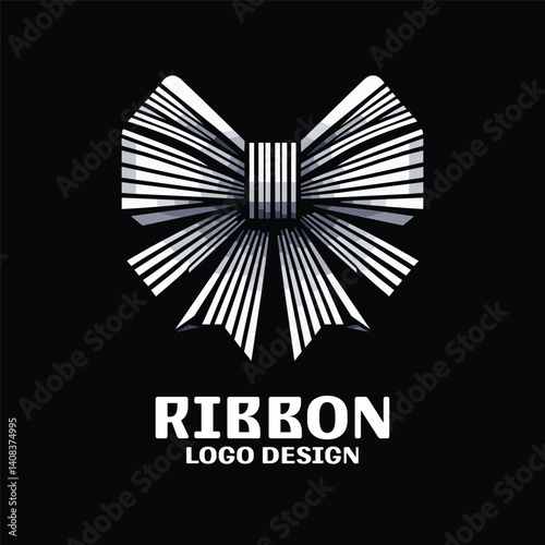 Ribbon Vector Logo Design