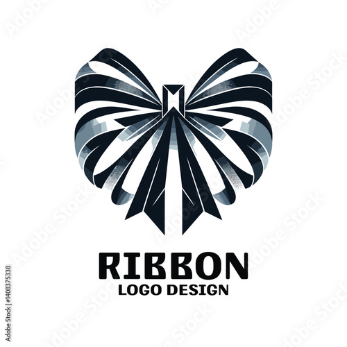 Ribbon Vector Logo Design