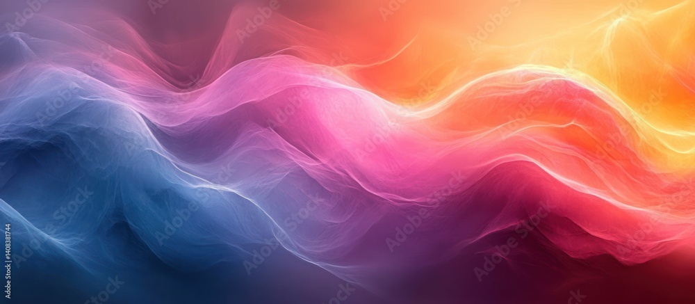 Abstract colorful waves background. Abstract colorful waves background.
