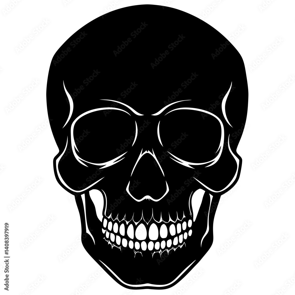 Fototapeta premium skull and crossbones icon