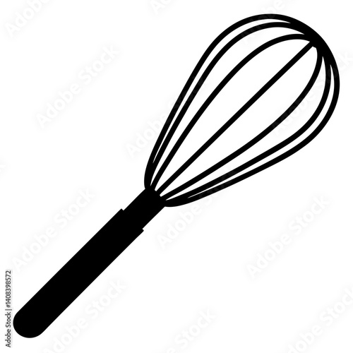 whisk isolated on white