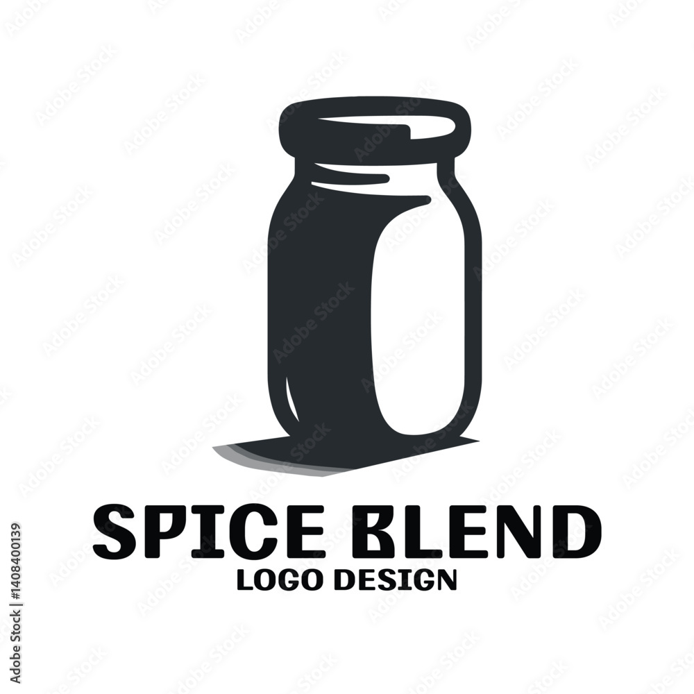 Spice Blend Vector Logo Design Spice Blend Vector Logo Design