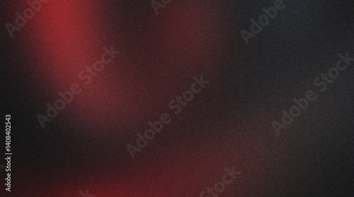 Grainy textured surface blending deep red and black with soft luminescent overlay