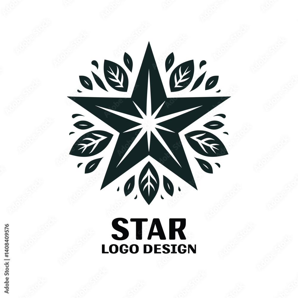 Fototapeta premium Star Vector Logo Design