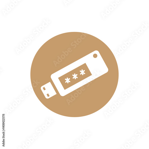 crypto wallet  vector icon for web, isolated on white background 