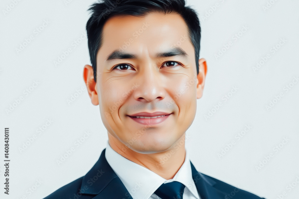 Confident Businessman Portrait Studio Shot Confident Businessman Portrait Studio Shot