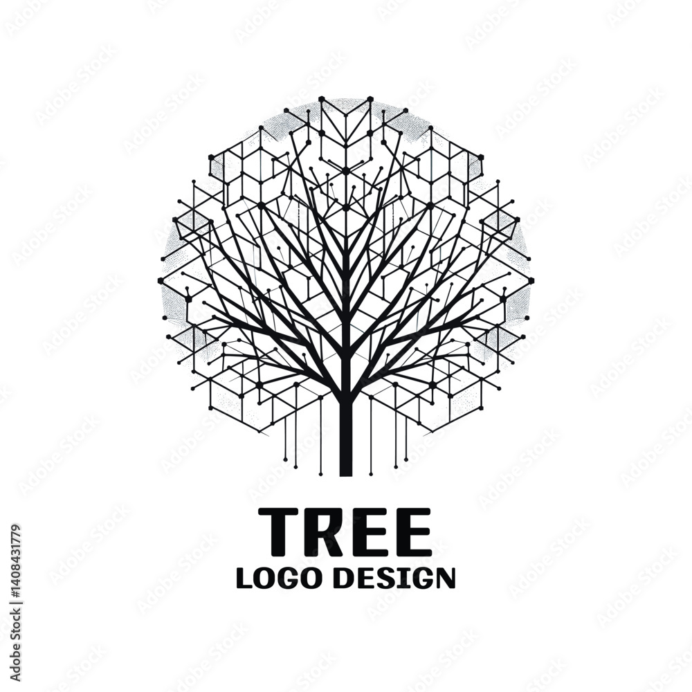 Fototapeta premium Tree Vector Logo Design