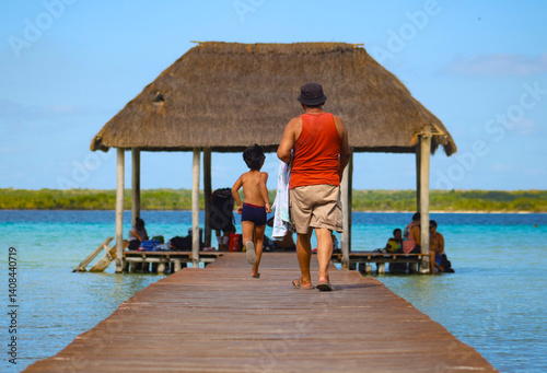 a view from bacalar-quintana roo