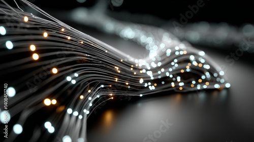 Fond d’écran digital futuriste – intelligence artificielle et réseaux neuronaux