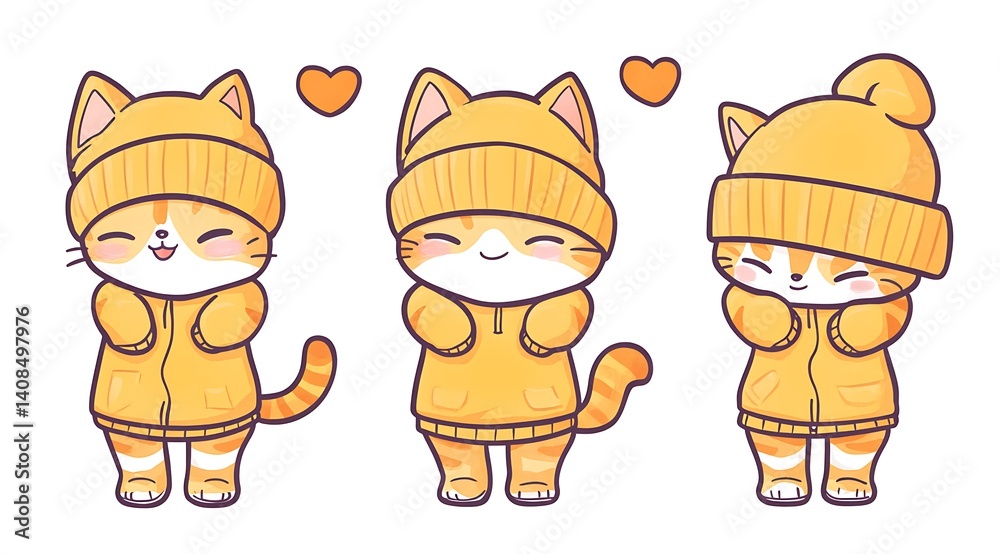 design cute animal sticker wear suite with line color style more action in white background isolated on white,clip art ,remain space between border each corner and rainbow and toy and hat and heart
design cute animal sticker wear suite with line color style more action in white background isolated on white,clip art ,remain space between border each corner and rainbow and toy and hat and heart