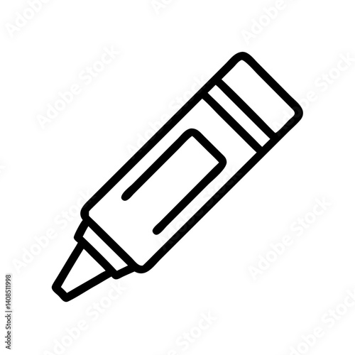 vector illustration of a pencil icon