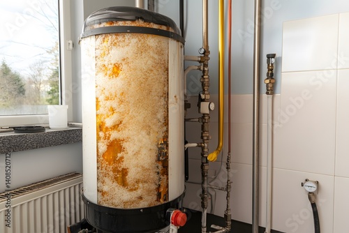 Dirty Water Heater Tank Needs Repair Maintenance