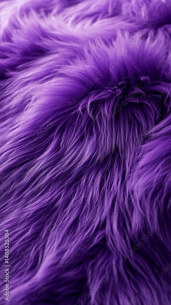Purple Faux Fur Texture Purple Faux Fur Texture