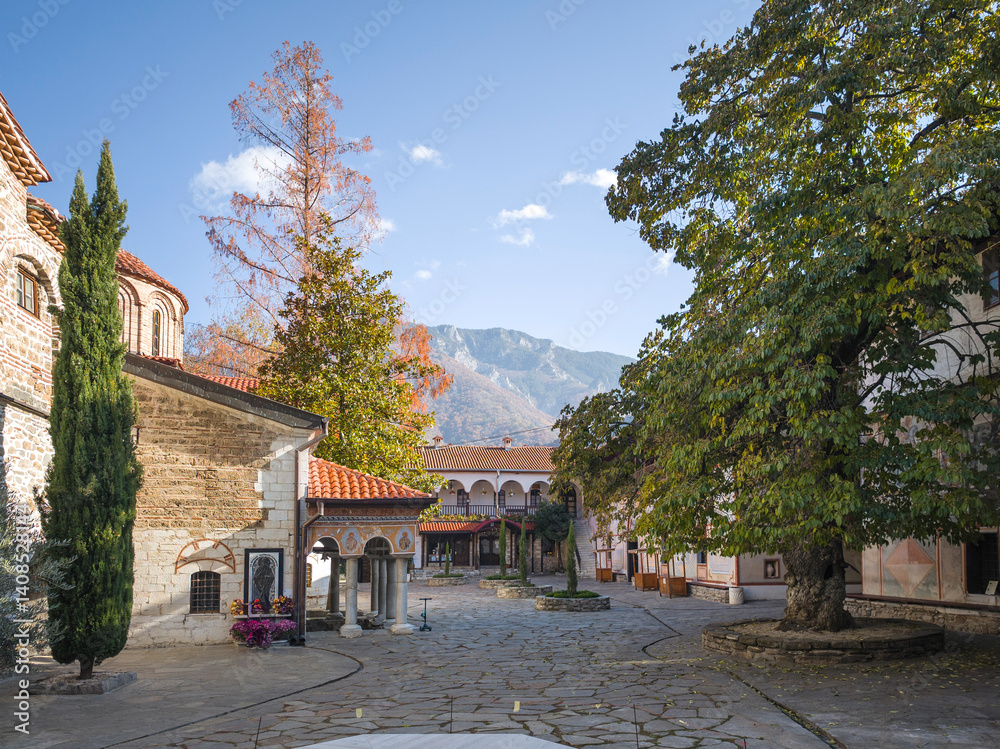 Medieval Bachkovo Monastery, Bulgaria