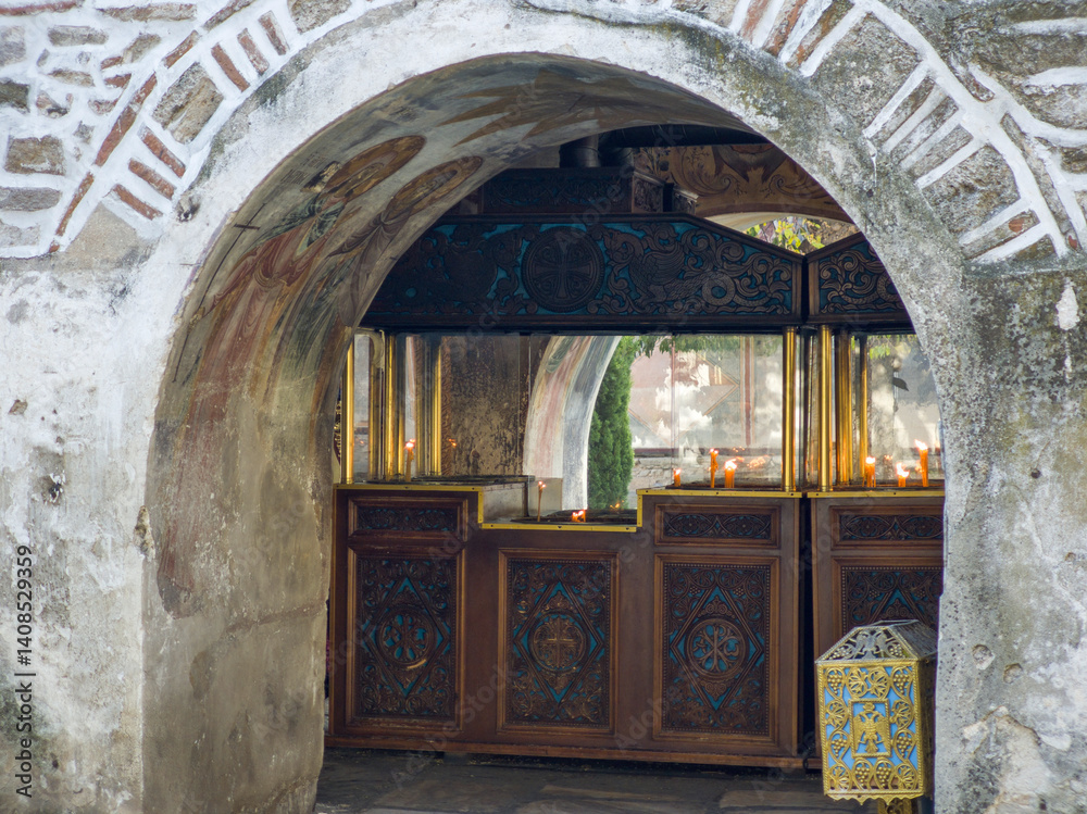 Medieval Bachkovo Monastery, Bulgaria
