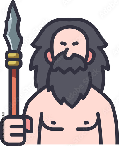 nomad illustration on a white background    
