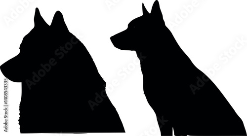 Cute dog posing on a white background. Friendly and loyal pet perfect for animal-related projects, pet care ads, veterinary services, dog training, companionship themes, and family lifestyle visuals.