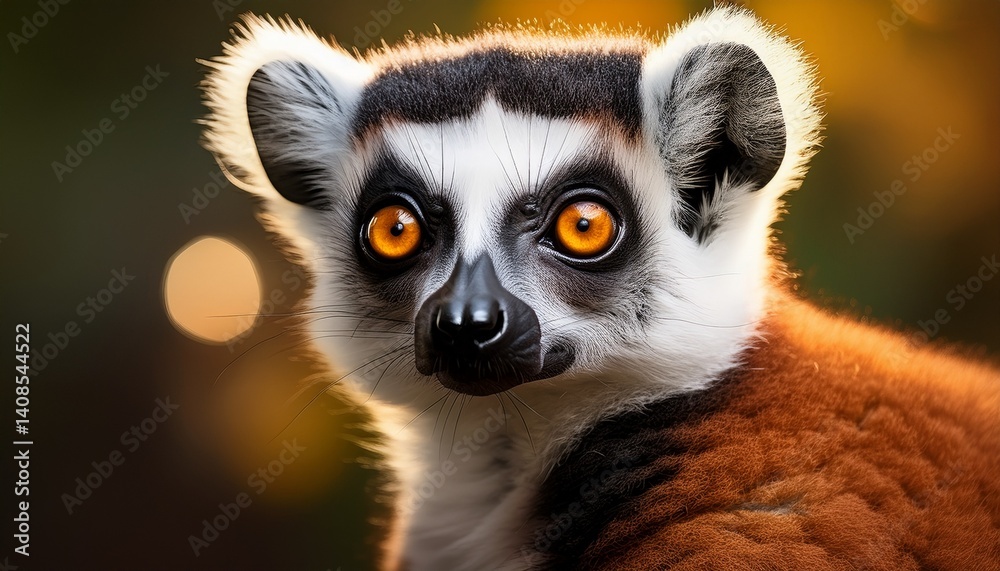 Fototapeta premium Curious lemur