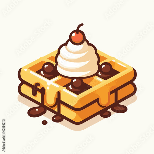food, waffle, dessert, breakfast, background, pastry, sweet, snack, delicious, illustration, homemade, lunch, tasty, crispy, bakery, fresh, white, baked, meal, belgian, wafer, cream, cake, golden, str