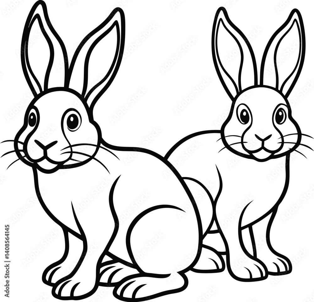 Bunny silhouette vector designs 13 Bunny silhouette vector designs 13