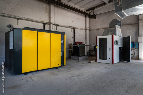 Air compressor room