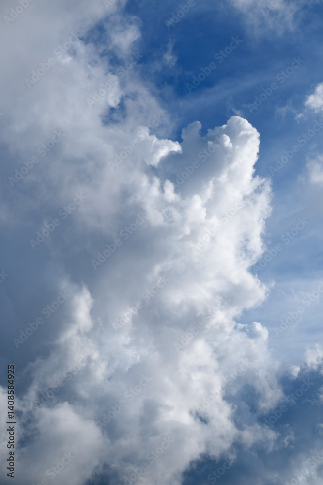 Obraz premium blue sky with clouds