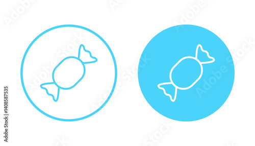Candy icon vector. candy sign and symbol.