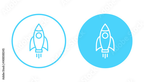 Rocket icon vector. Startup sign and symbol. rocket launcher icon
