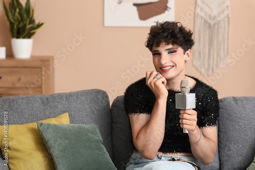 Young transgender woman wit...