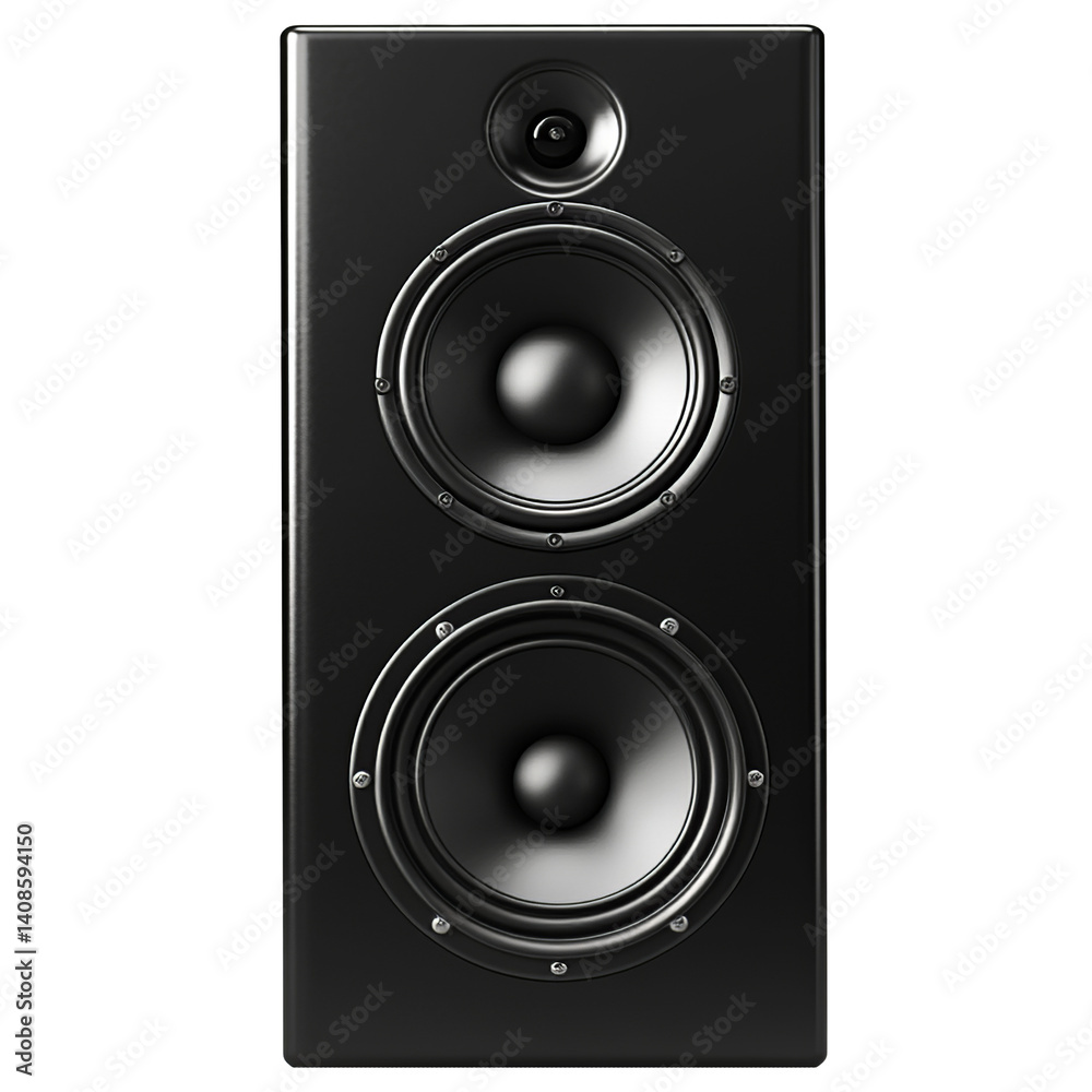 Speaker isolated on transparent background Speaker isolated on transparent background