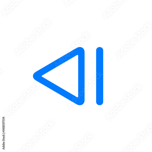 Previous Frame Outline Icon