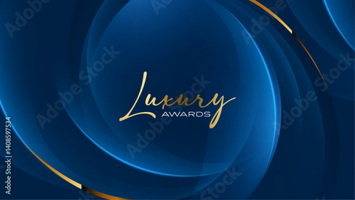 Luxury Premium Round Corporate Abstract Design. Grand Celebration Design for Event and Birthday. Elegant Decorative Layout Template. Modern looking sophisticated Design Layout. Minimal Design Style.