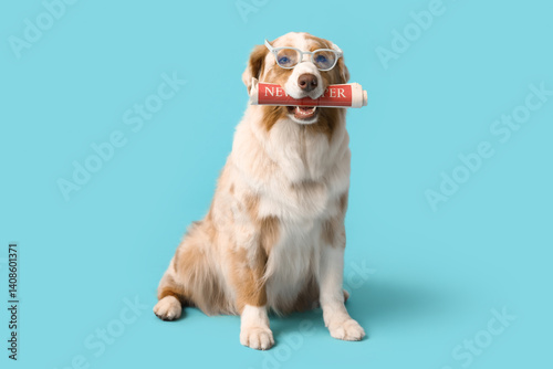 Cute Australian Shepherd do...