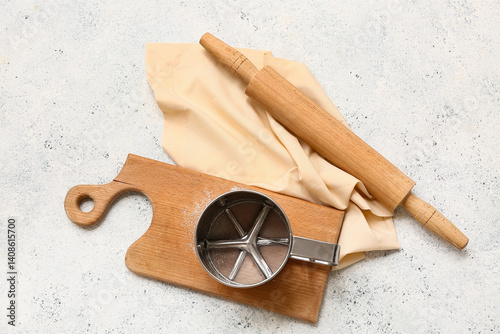 Baking preparation with woo...