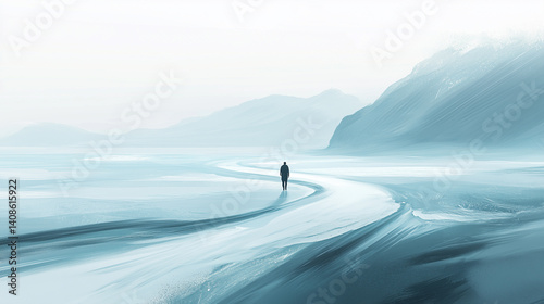 Surreal style wallpaper