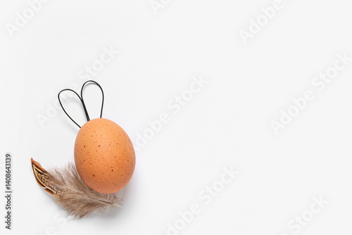 Easter egg with bunny ears ...