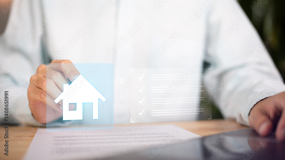 Investment loan approval concepts to build residential homes,real estate business, appraisal of property value,Finding a location to invest in real estate,Investment in real estate,houses and land