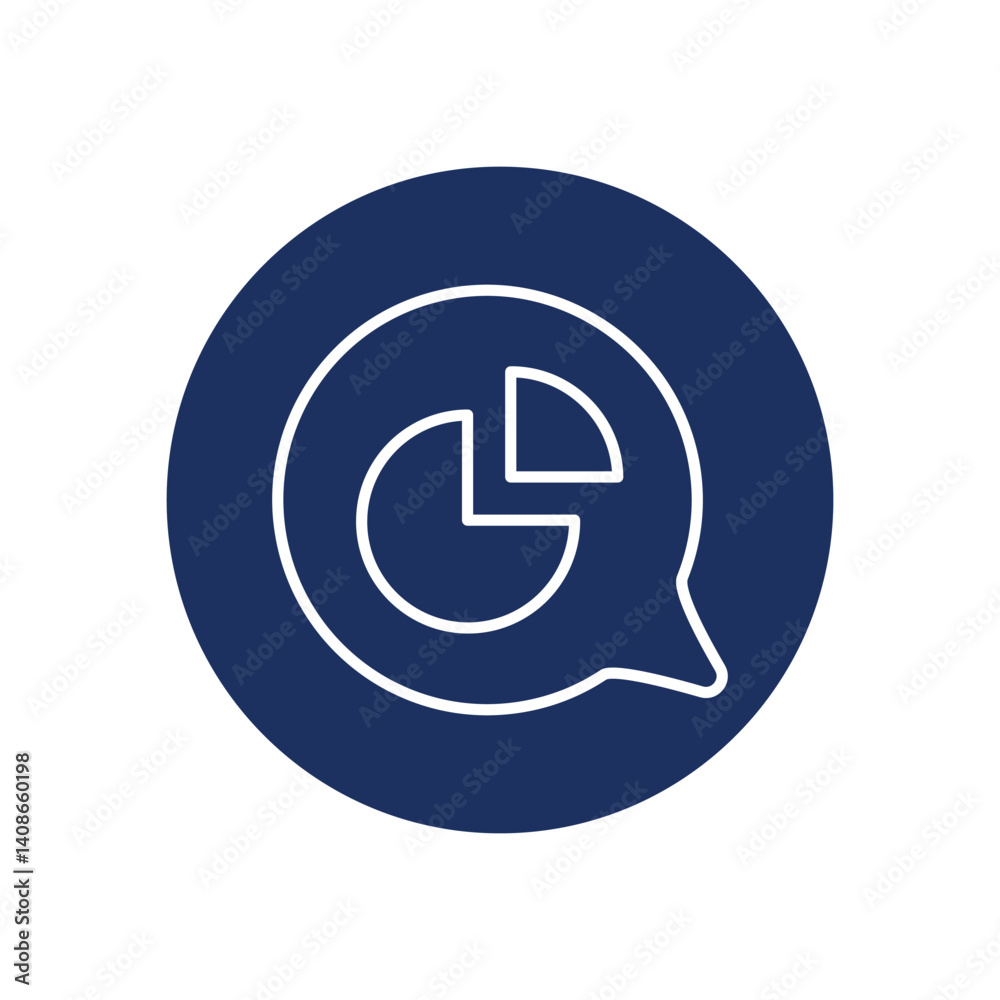 Discussion icon vector stock illustration Discussion icon vector stock illustration