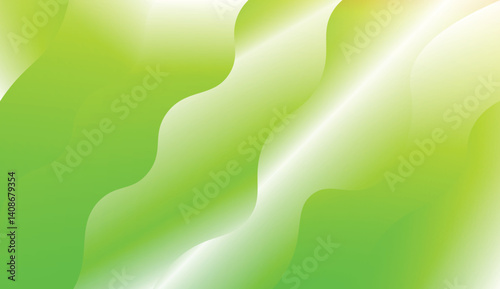 Wave Modern Background. For Your Design Wallpaper, Presentation, Banner, Flyer, Cover Page, Landing Page. Vector Illustration with Color Gradient.