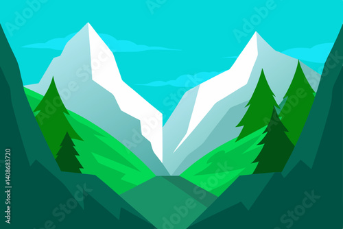 heart in the mountains