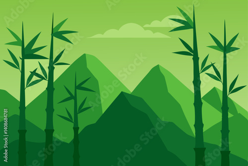 bamboo forest landscape