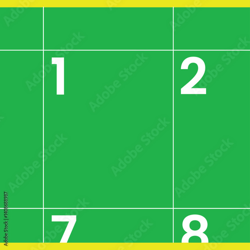 Illustration calendar close up unique design abstract