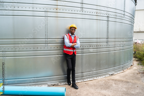African American Engineer W...