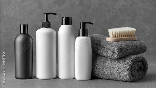 Plastic Cylinder Cosmetic Bottle or Soap Dispenser