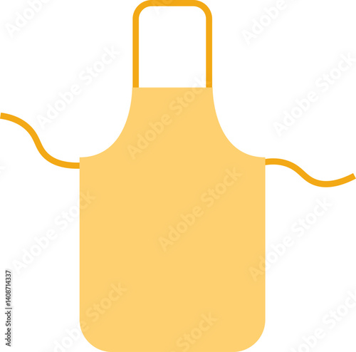 Cleaning Tools Element 2 Simple apron design illustration